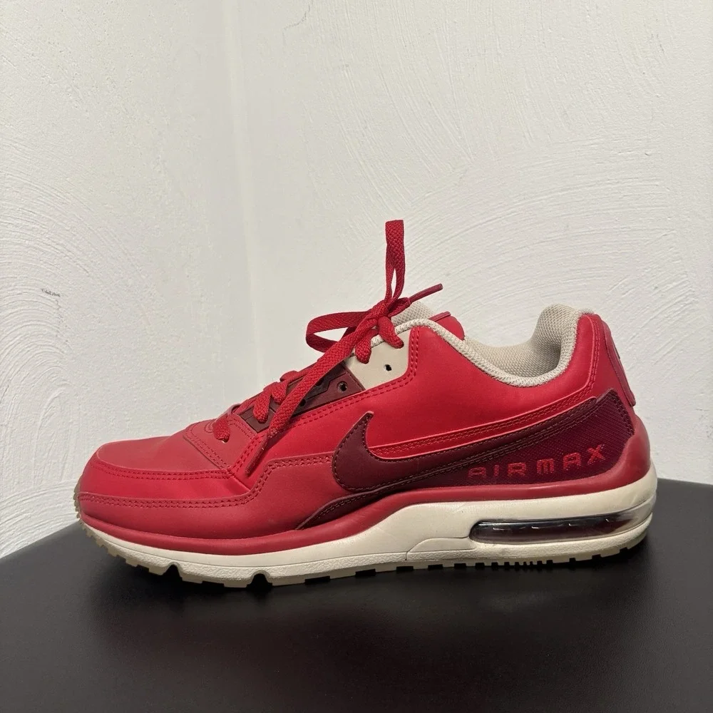 Nike Air Max LTD 3‎ Gym Red Team Red String 810880-660 Men's Size 10 Shoes